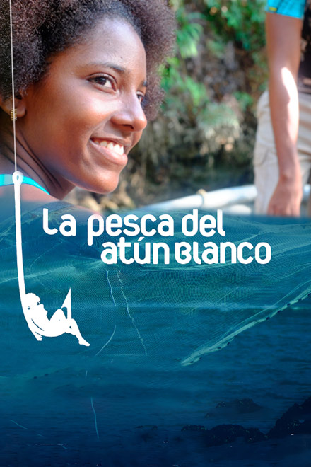 Póster La pesca del atún blanco, película colombiana completa en RTVCPlay