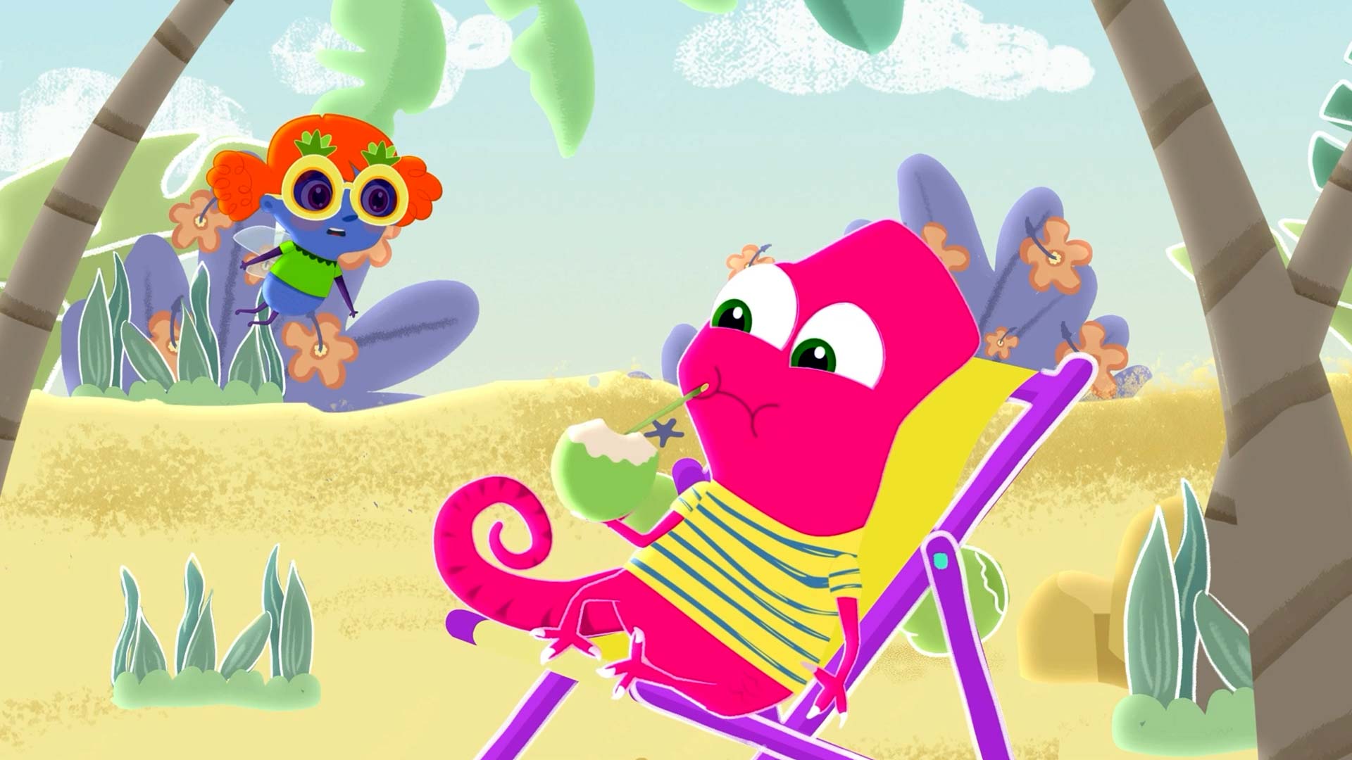 Mira ahora el capítulo 5 de la serie infantil León el camaleón en la plataforma de streaming RTVCPlay
