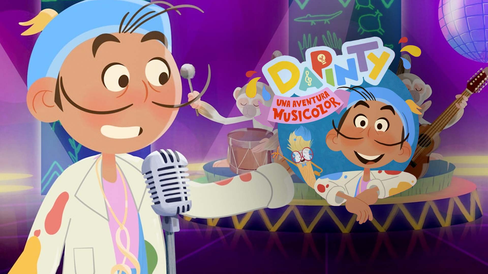 Dapinty, una aventura musicolor, serie infantil disponible en RTVCPlay Dapinty, una aventura musicolor, disponible ahora en la plataforma de streaming RTVCPlay